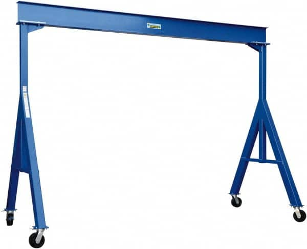 Vestil - 8,000 Lb Load Capacity, Steel Gantry Crane - 14-31/32' Span - Caliber Tooling