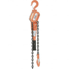 Vestil - 3,000 Lb Lifting Capacity, 5' Lift Height, Lever Hoist - Made from Chain - Caliber Tooling