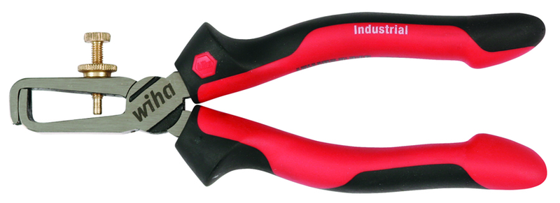 6.3 SOFT GRIP IND WIRE STRIPPER - Caliber Tooling