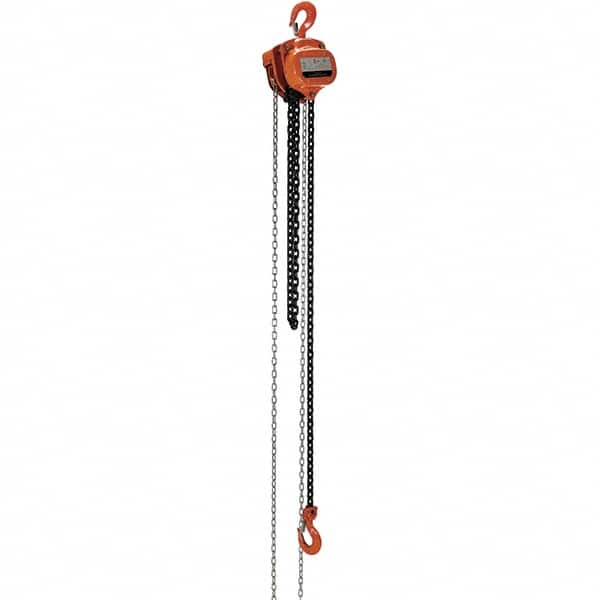 Vestil - 4,000 Lb Lifting Capacity, 10' Lift Height, Hand Hoist - Made from Chain - Caliber Tooling