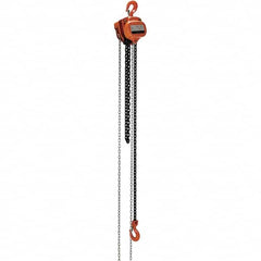 Vestil - 4,000 Lb Lifting Capacity, 10' Lift Height, Hand Hoist - Made from Chain - Caliber Tooling