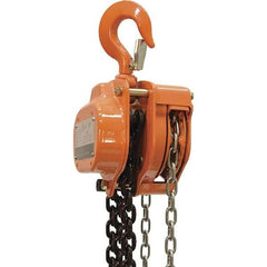 Vestil - 3,000 Lb Lifting Capacity, 20' Lift Height, Hand Hoist - Made from Chain - Caliber Tooling