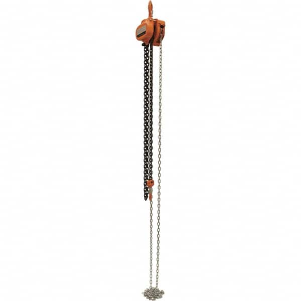 Vestil - 3,000 Lb Lifting Capacity, 10' Lift Height, Hand Hoist - Made from Chain - Caliber Tooling