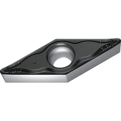 Walter - VCGT160408 MM4 Grade WSM20S Carbide Turning Insert - TiALN/Al2O3 Finish, 35° Diamond, 3/8" Inscr Circle, 3/16" Thick, 0.031" Corner Radius - Caliber Tooling