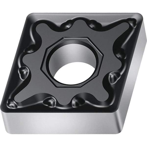 Walter - CNMG543 MM5 Grade WSM20S Carbide Turning Insert - TiALN/Al2O3 Finish, 80° Diamond, 5/8" Inscr Circle, 1/4" Thick, 0.047" Corner Radius - Caliber Tooling