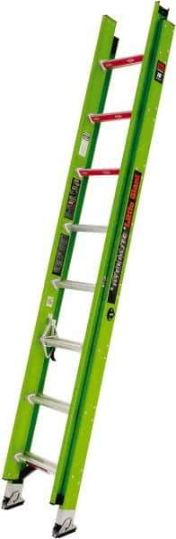 Little Giant Ladder - 16' High, Type IAA Rating, Fiberglass Extension Ladder - 375 Lb Capacity, 14' Working Length - Caliber Tooling