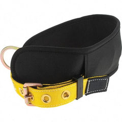 PRO-SAFE - Size S, 32 to 40" Waist, Single D-Ring Style Body Belt - Polyester Webbing, Tongue Buckle Connection - Caliber Tooling