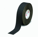 List 310 4" x 60' Slip-Resistant Medium Resilient Tape - Black - Caliber Tooling