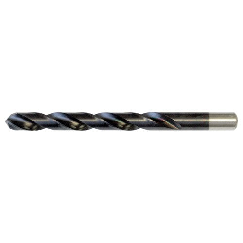 #8 RHS / RHC HSS 135 Degree Split Point Heavy Duty Jobber Drill - TiAlN - Exact Industrial Supply