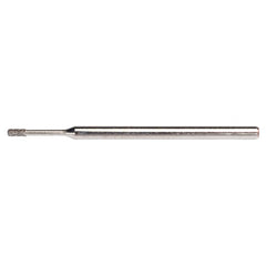 0.07″ × 0.157″ × 0.5″ Electroplated CBN Mounted Point 200 Grit - Caliber Tooling