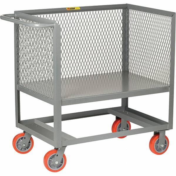 Little Giant - 2,000 Lb Capacity, 1 Shelf, Platform Truck - 53" Long x 30" Wide x 40" High - Caliber Tooling