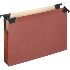 Pendaflex - 9-13/16 x 12", Letter Size, Brown, Hanging File Folder - 1/3 Tab Cut Location - Caliber Tooling