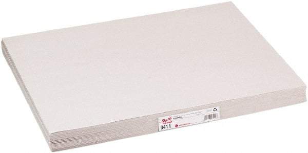 Pacon - 24" Long x 18" Wide Sheets of White Newsprint Paper - 30 Lb Paper Weight, 500 Sheets - Caliber Tooling