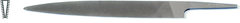 6" Knife File, Cut 0 - Caliber Tooling