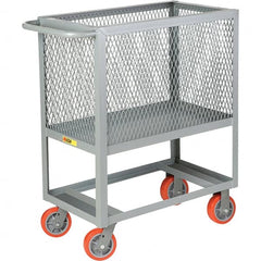 Little Giant - 2,000 Lb Capacity, 1 Shelf, Platform Truck - 53" Long x 24" Wide x 40" High - Caliber Tooling