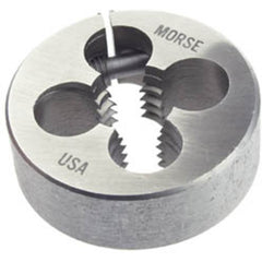 M12 × 1.75 1″ OD HSS Round Adjustable Die - Exact Industrial Supply