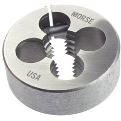 ‎12-24 × 1″ OD HSS Round Adjustable Die - Exact Industrial Supply