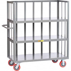 Little Giant - 3,600 Lb Capacity, 3 Shelf, 3-Sided Truck - 48" Long x 24" Wide x 57" High - Caliber Tooling