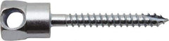 Powers Fasteners - 3/8" Zinc-Plated Steel Horizontal (Cross Drilled) Mount Threaded Rod Anchor - 5/16" Diam x 2-1/2" Long, Hex Head, 1,450 Lb Ultimate Pullout, For Use with Wood - Caliber Tooling