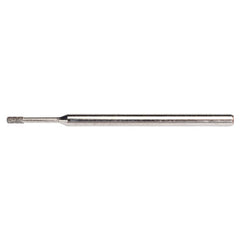 0.1″ × 0.157″ × 1″ Electroplated CBN Mounted Point 150 Grit - Caliber Tooling