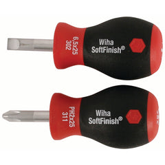 2 PC SOFTFINISH STUBBY SLOTTED/PHLP - Caliber Tooling