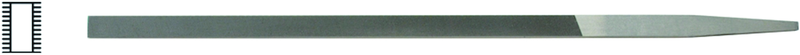 4" Pillar Extra-Narrow File, Cut 4 - Caliber Tooling