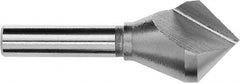 Magafor - 5/8" Head Diam, 3/8" Shank Diam, 1 Flute 60° Cobalt Countersink - Caliber Tooling