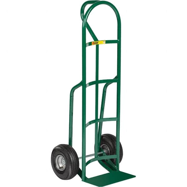 Little Giant - 800 Lb Capacity 49" OAH Hand Truck - Loop Handle, Steel, Pneumatic Wheels - Caliber Tooling