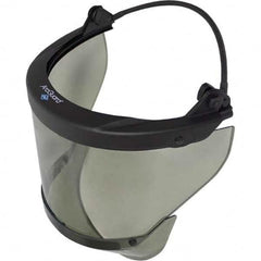 National Safety Apparel - Face Shield & Headgear Sets; Headgear Style: Headgear ; Lens Shade: None ; Window Color: Clear ; Window Coating: Anti-Fog ; Window Height (Inch): 10; 10 ; Window Width (Inch): 20; 20 - Exact Industrial Supply