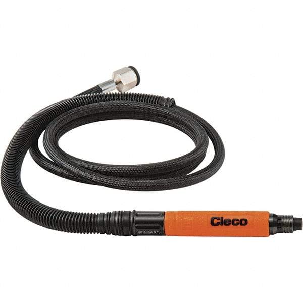 Cleco - 1/8" Collet, Straight Handle, Air Pencil Die Grinder - 70,000 RPM, Rear Exhaust, 8 CFM, 0.1 hp, 6.2 bar, 1/8" Inlet - Caliber Tooling