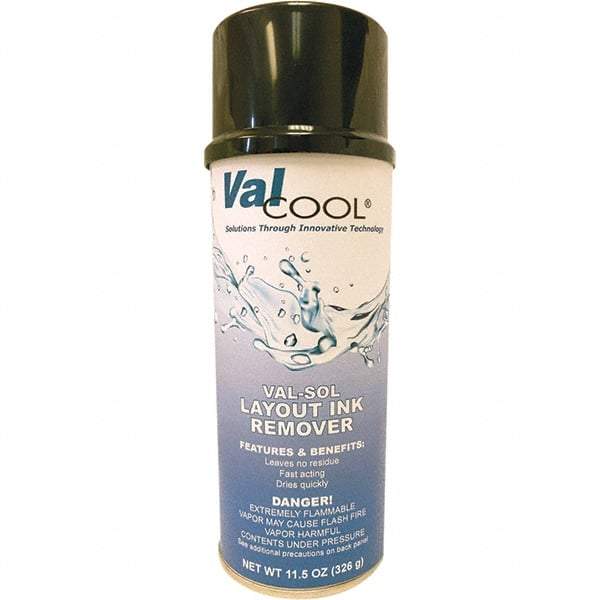 ValCool - 16 oz Can Cleaner/Degreaser - Aerosol, Solvent-Based, Unscented - Caliber Tooling