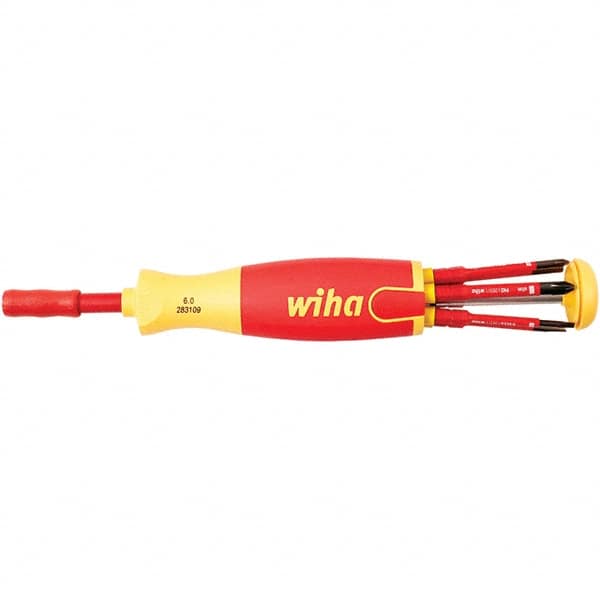 Wiha - Multi-Bit Screwdriver - Phillips, Torx & Square Tip - Caliber Tooling