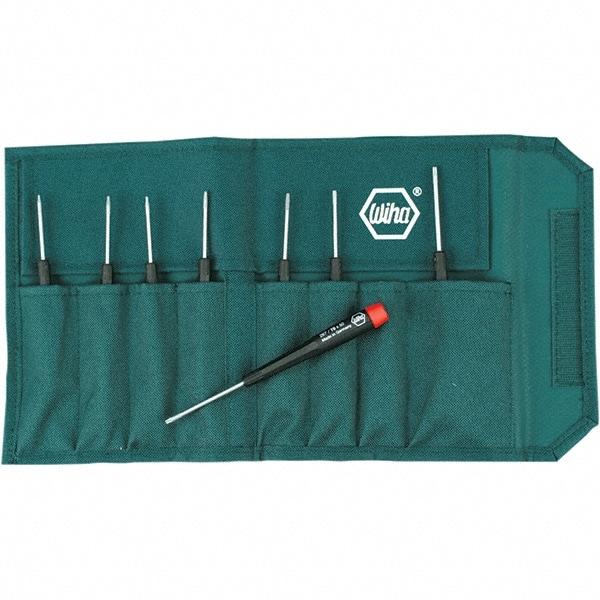 Wiha - 8 Piece Torx Screwdriver Set - Comes in Canvas Pouch - Caliber Tooling