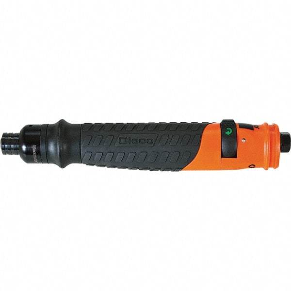 Cleco - 1/4" Bit Holder, 260 RPM, Pistol Grip Handle Air Screwdriver - 0.3 to 3.8 Ft/Lb Torque, 1/4" Inlet, 11 CFM - Caliber Tooling