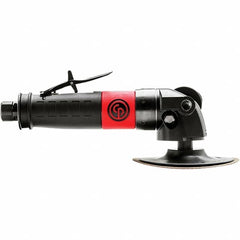 Chicago Pneumatic - 5" Max Disc, 12,000 RPM, Pneumatic Handheld Disc Sander - 36 CFM, 3/8" Inlet, 1.5 hp, 90 psi - Caliber Tooling