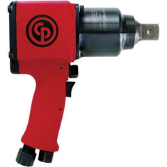 Chicago Pneumatic - 3/4" Drive, 4,000 RPM, 1,100 Ft/Lb Torque Impact Wrench - Pistol Grip Handle, 52.9 CFM, 90 psi, 3/8" NPT Inlet - Caliber Tooling