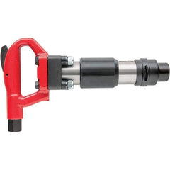 Chicago Pneumatic - 2,150 BPM, 2" Stoke Length, Pneumatic Chipping Hammer - 31 CFM, 7/8 NPT - Caliber Tooling