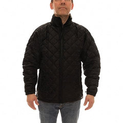 Tingley - Size 3XL Jacket - Black, Polyester, Zipper Closure, 56 to 58" Chest - Caliber Tooling