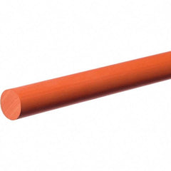 Value Collection - 100' Long, Soft Round Silicone Cord - 1/2" Diam, Red - Caliber Tooling