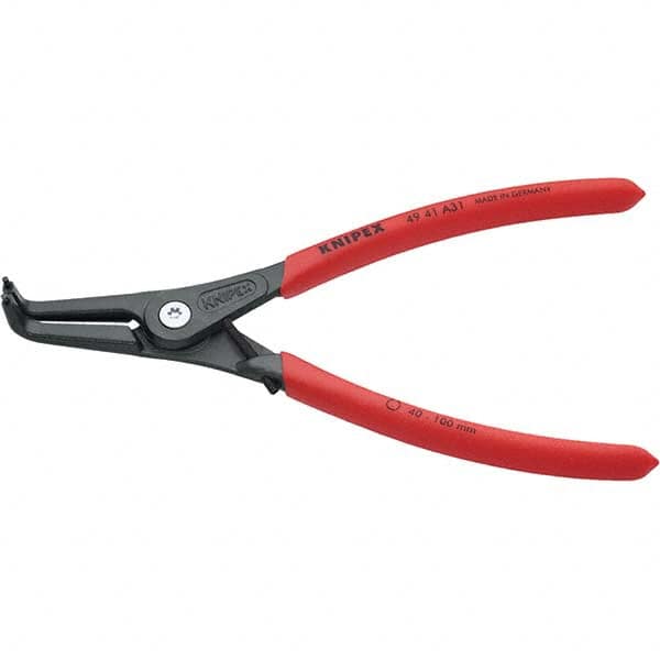 Knipex - Retaining Ring Pliers Type: External Ring Size: 1-37/64" - 3-15/16" - Caliber Tooling