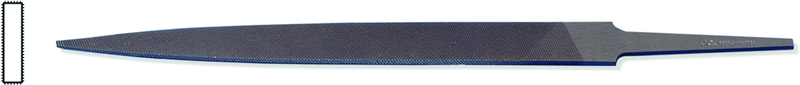 6" Warding File, Cut 2 - Caliber Tooling