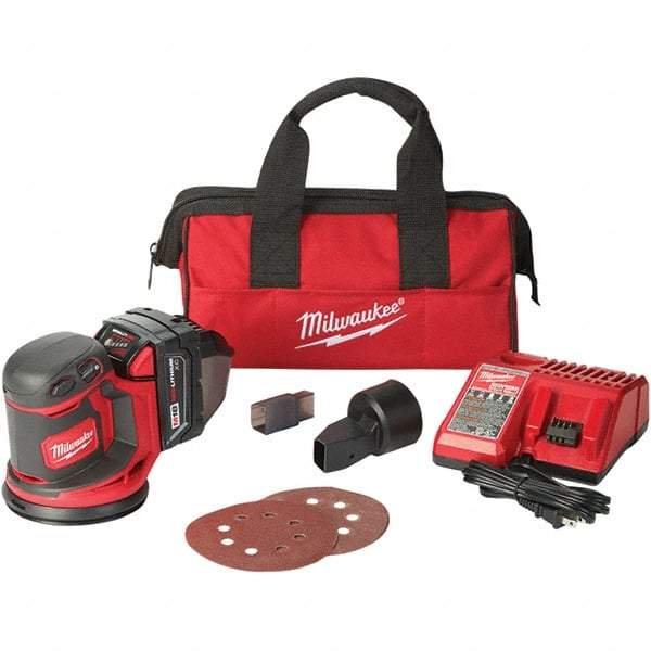 Milwaukee Tool - Electric Orbital Sanders Sander Type: Cordless Random Orbital Random Orbit: Yes - Caliber Tooling