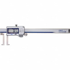 Mitutoyo - 0 to 6" Range 0.01mm Resolution, Electronic Caliper - Steel with 40mm Steel Jaws, 0.0015" Accuracy, SPC Output - Caliber Tooling