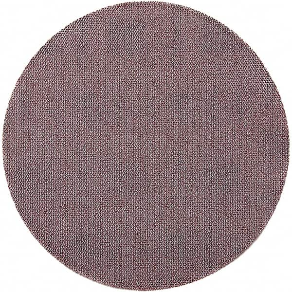 Mirka - 5" Diam, 400 Grit, Aluminum Oxide Hook & Loop Disc - Nonwoven, Mesh Backing, - Caliber Tooling