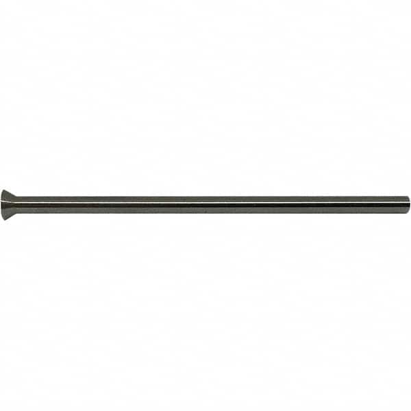 Gibraltar - 0.069" Pin Diam, 1/8" Head Diam x 0.0869" Head Height, 2-1/2" OAL, Conical Pin - High Speed Steel - Caliber Tooling