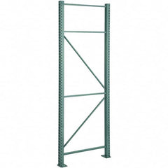 Steel King - 41,430 Lb Capacity Heavy-Duty Framing Upright - 3" Wide x 240" High x 48" Deep, Green - Caliber Tooling