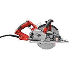 Skilsaw - 15 Amps, 8" Blade Diam, 3,900 RPM, Electric Circular Saw - 120 Volts, 8' Cord Length, 5/8" Arbor Hole, Left Blade - Caliber Tooling