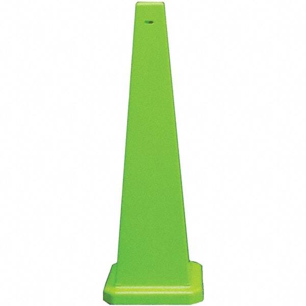 PRO-SAFE - Cone & A Frame Floor Signs Shape: Cone Type: Restroom, Janitorial & Housekeeping - Caliber Tooling