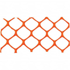 PRO-SAFE - 50' Long x 5' High, Orange Reusable Safety Fence - Caliber Tooling