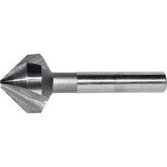 Keo - 1" Head Diam, 3/8" Shank Diam, 3 Flute 82° Cobalt Countersink - Caliber Tooling